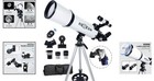 600mm Focal Length Telescope With 80mm Aperture   5x24 Finder Scope - Easy Setup