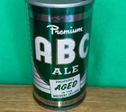 Premium Abc Ale Extra Dry Pull Top Beer Can Garden State Brewing Corp  Green Can