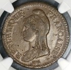 1796-w Ngc Au 58 France An 5 Decime 10 Centimes Coin 39k Minted  19042904c 