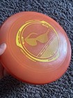 Vintage Wham-o Frisbee Malibu Chill Sunglasses Disc 110g Red Orange And Yellow