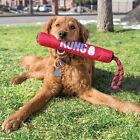 Kong   Signature Stick With Rope Dog Toy - Squeaker One Size