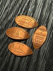 Vintage Boston Faneuil Hall Marketplace Elongated Copper Penny Set Early 2000 s