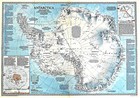     1987-4 April Antarctica   Worlds Pinnipeds National Geographic Map - A3