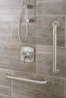 Project Source 18  Stainless Steel Grab Bar 2 Pack Safety Rail Peened New Open