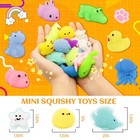 60 Pack Mochi Squishy Toys For Kids squishies Bulk Sensory Stress Relief Toy    
