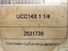 200147 New-no Box  Topveyor Ucc14x 1 1 4 Split Sprocket  14t 1-1 4 id