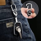 Metal Car Fob Keychainheavy Duty Key Chain With 2 Detachable Key Ringskey Hol   