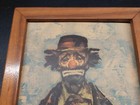 Lot Of 2 Vintage 1960s Folk Art Bardot Hobo Clown Circus Painting Carnival Mcm