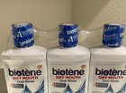 3 Pack  Biotene Dry Mouth Oral Rinse Fresh Mint 8 Oz Alcohol Free Exp 07 25