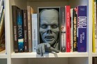 Phantom Of The Opera Mask Bookend  Book Nook  Horror Decor  Halloween Decor