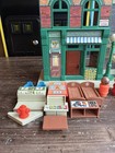 Vintage Fisher Price Sesame Street  938 Play Family House Figures Accessories