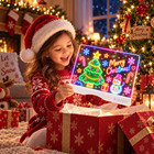 16 rechargeable Led Drawing Board With 9-color Light   birthday christmas Gift