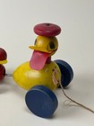 Vintage Fisher-price Wooden Pull Toy Duck Family  751 Patent 2282179 Usa 1940s