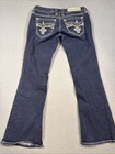Rock Revival Yui Easy Boot Womens 2829jeans Embellished Rhinestones Thick Stitch