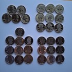 Washington Quarters-33 Clad Set- 3  Sms 1965-67-68 And  30  S Mint Proof 1968-98
