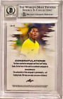 2023 Leaf Trading Card Signed Brazil Endrick Moreira  lae1 Beckett Bas Auto 10