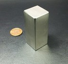 N52 2    Neodymium Block Magnet Super Strong Rare Earth Bar Over 5k Gauss