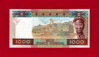 Rare 1 000 1000 Francs 2010 Guinea Commemorative Unc Note Prefix  jt   pick-43 