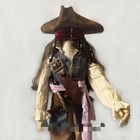 Jack Sparrow Costume Kids Pirates Cosplay Outfits Halloween 