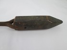 Vintage No  6 Copper Head Soldering Iron  Wood Handle P S   W 19 