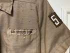 Vintage 1960s Brownie Girl Scout Uniform With Tie And Belt