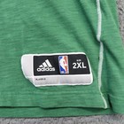 Adidas Nba Authentic Warm Up Shooting Shirt 2xl Green Nba Licensed