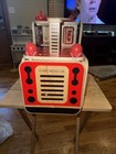 Fao Schwarz Wooden Fire Station Playset Fold Up Truck Complete Accessories