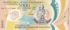 Vanuatu 5000 Vatu 2017 P 19 Polymer Unc