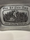 Pewter Bread Platter Wilton Armetale Give Us This Day Our Daily Bread Farm Field