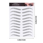Eyebrow Sticker 4d Hair-like False Eyebrows Waterproof Tattoo Long Last Makeup