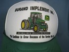 Nice Vintage Durand Implement Inc  John Deere Cobra Snapback Hat Wisconsin