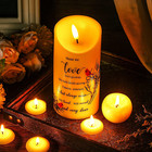 Memorial Candles Memorial Gifts Led Flameless Cardinal Candles For Loss Of Loved