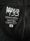 Minus33 100  Merino Wool Long Johns Black S Waist 24 -32  Inseam 28  Unisex Nwot