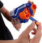 Nerf N-strike Elite Disruptor Blaster Blue Slam Fire Dart Gun Toy Hasbro