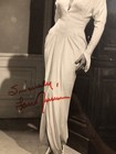 Lana Turner Authenticated Autograph Vintage 1944 Photo Signature Autographed 