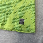 Nike Pro Combat Shirt Men s L Yellow Dri-fit Compression Jersey Athletic