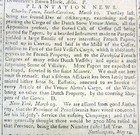 1757 Newspaper Pennsylvania Raises Men   Money Tofightin The French   Indian War