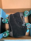Sure Grip Boardwalk Black Suede Skates Men s Size 9 Motion 62mm Wheels