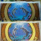 Bead Embroidery Kit On Natural Artist Canvas Diy Beaded Stitching Needlepoint 