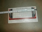 Old Goodrich Balloon Tire Inflation Chart Ink Blotter Layman Service York Pa