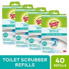 Scotch-brite Toilet Cleaner Refill Pads  40 Pack