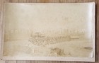 1800s Antique Railroad Steam Engine Train Photograph Prr  Bridge 5 x8 