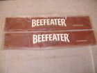  2  Beefeater English Gin - Promo Branded Rubber Bar Rail Spill Mat - New 