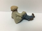 Just Plain Folk   4006 G Scale Train Figure  Hobo Resting On Ground  new
