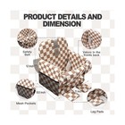 Padded Shopping Cart Cover For Baby Boy   Girl  High Chair Cover Fo    Fast Ship