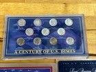 Us Mixed Silver Dimes Barber - Mercury- Roosevelt  3 Set Lot