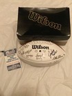 Autographed Miami Dolphins Signed Wilson Nfl Football   Take A Look 