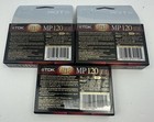 Tdk Hi8 Mp 120 Premium Grade Camcorder Blank Tapes Lot Of  3  New Sealed