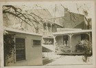 Antique Photo - Large Home - Decks   Porch - Snow