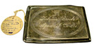 Vintage 1862 Victorian Funeral Casket Coffin Plaque Plate - 5  X 3 5 